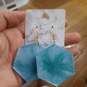 Resin earrings